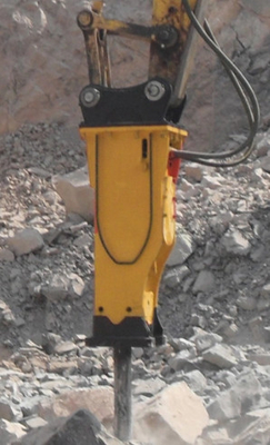 効率的な水力掘削機ハンマー 岩を割るためのコンクリートトープタイプ